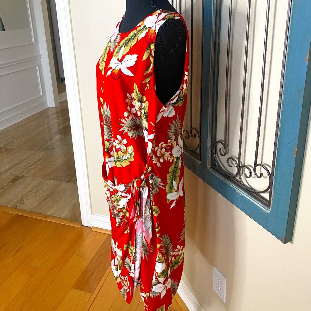 Tie Wrap Hawaiian Dress!